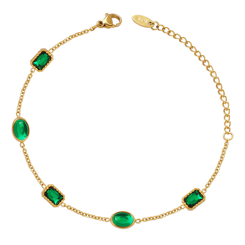 Emerald Glow Bracelet